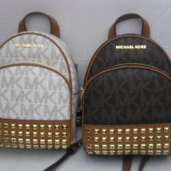 NWT MICHAEL KORS PVC ABBEY XS EXTRA SMALL STUDDED BACKPACK BAG VARIOUS COLORS Buy Online 