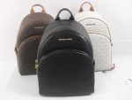 NWT Michael Kors Abbey Large PVC or Leather Backpack Various Colors Buy Online 