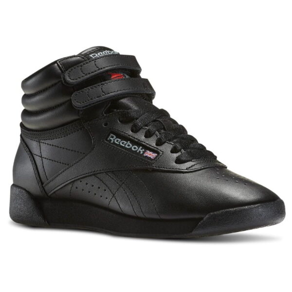New Women's REEBOK Classics Freestyle Hi Sneaker - 71 - Black Buy Online 