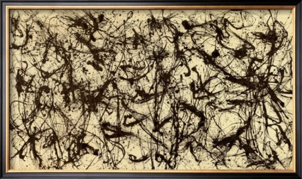 No. 32, c.1950 Framed Art Print By Jackson Pollock - 24x14.5 Buy Online 