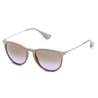 Ray-Ban Erika Classic Sunglasses 54mm (Brown Silver / Brown Violet Gradient) Buy Online 