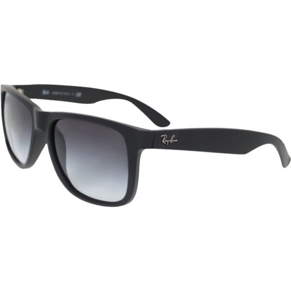 Ray-Ban Men's Justin RB4165-601/8G-55 Black Wayfarer Sunglasses Buy Online 