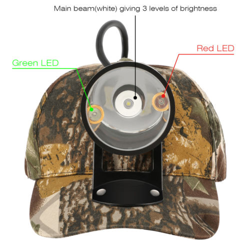 Rechargeable CREE 80000 LUX LED Coyote Hog Coon Hunting Light & 3 LED Cap Light Buy Online 