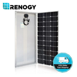 Renogy 100W Watt Slim Design Solar Panel Mono 12V Volt Off Grid Battery Charge Buy Online 