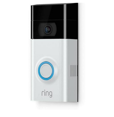 Ring Video Doorbell 2 - 8VR1S7-0EN0 - Brand New Satin Nickel Buy Online 