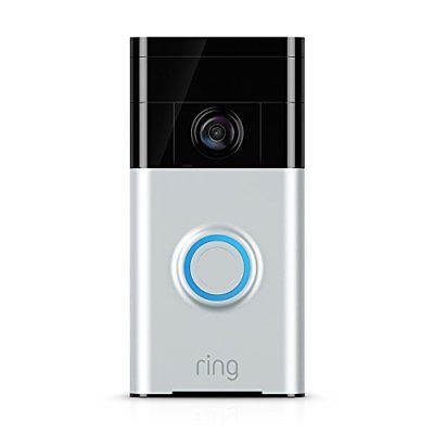 Ring Wi-Fi Enabled Video Doorbell in Satin Nickel Buy Online 
