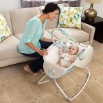 Rocking Baby Sleeper Bassinet Cradle Newborn Infant Crib Bed Nursery Basket Star Buy Online 