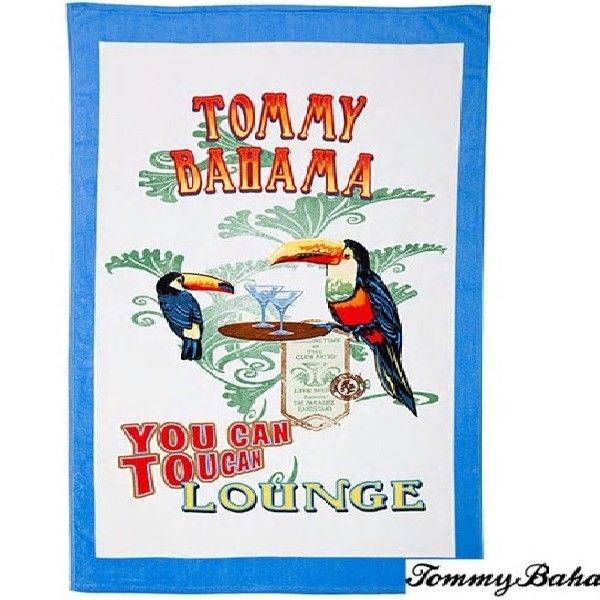 TOMMY BAHAMA 2 PIECE BEACH TOWEL SET POSTCARD FROM PARADISE & TOUCAN LOUNGE Buy Online 