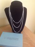 TOUCHSTONE CRYSTAL-Aurore Boreale Mini Chanelle Necklace-56"-Swarovski Crystal Buy Online 