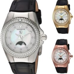 Technomarine Women's Eva Longoria Moonphase 34mm Watch - Choice of Color Buy Online 