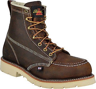 Thorogood 814-4375 6" Weinbrenner Union-Made in USA Moc Toe Non Slip Work Boots Buy Online 