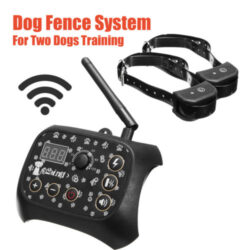 Wireless 2 Dog Fence No-Wire Pet Containment System Rechargeable & Waterproof Buy Online 
