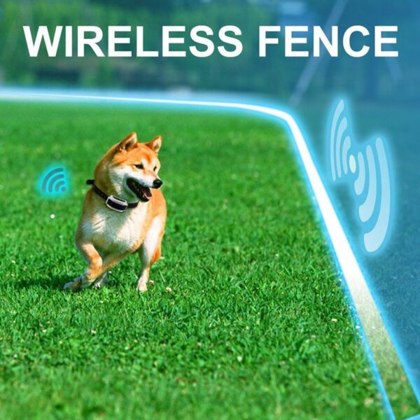 Wireless Rechargeable 1-2-3 Dog Fence No-Wire Pet Containment System Waterproof Buy Online 