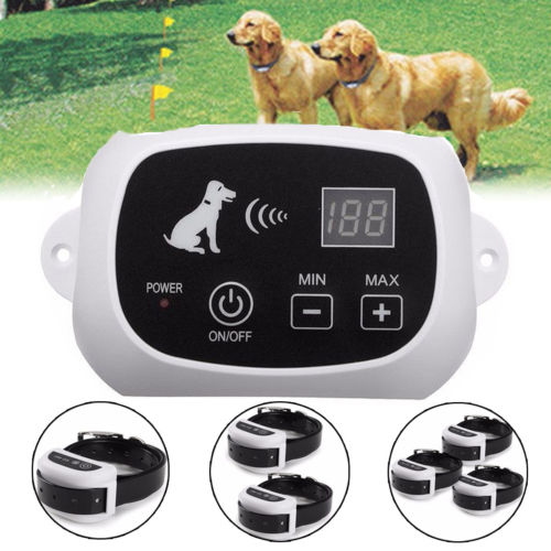 Wireless Rechargeable 1-2-3 Dog Fence No-Wire Pet Containment System Waterproof Buy Online 