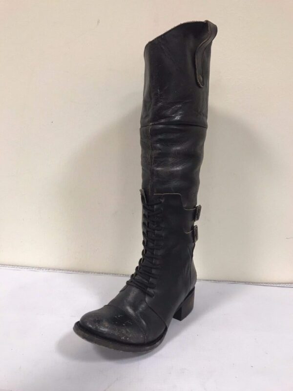 Women's Freebird By Steve Riding Boots Sadle Black- MSRP $349 - BUY IT NOW $119! Buy Online 