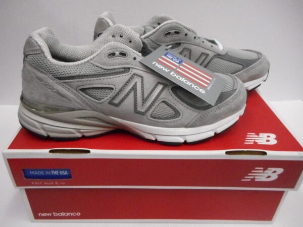 Women's New Balance 990v4 Running Shoe W990GL4  Grey/Castlerock Select-a-Size Buy Online 