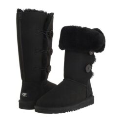 Women's Shoes UGG8@@Australia_1873  Bailey Button Triplet Boots Black 9 Buy Online 