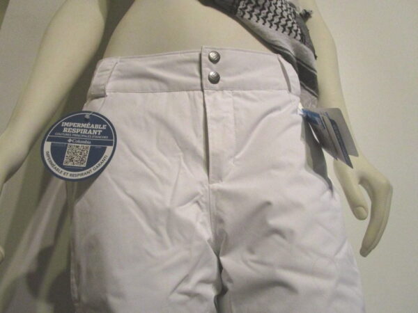 Womens XS-S-M-L Columbia Arctic Trip Insulated Waterproof Snow Ski Pants White Buy Online 