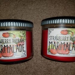 bath body works strawberry rhubarb marmalade discontinued scent NEW candle set Buy Online 