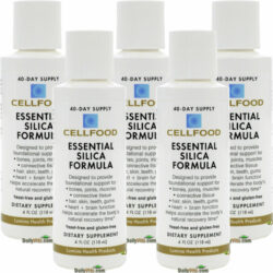 5 Bottles Cellfood Essential Silica Formula 4 Oz by Lumina Health FREE SHIPPING Buy Online 