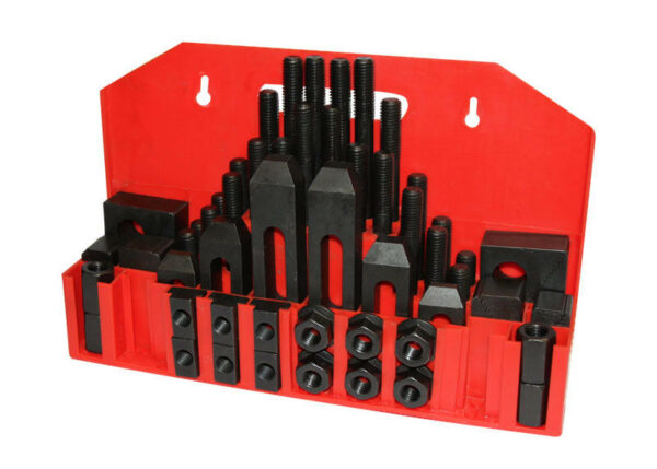 58Pcs 3/8" CLAMP Clamping Bolt T Nut Hold Down Kit Set Machine Tool Fixture Buy Online 