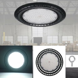 60/100/150/200W LED UFO High Bay Flood Light 6000K Warehouse Industrial Lighting Buy Online 