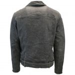 All Saints Men's Black Arashi Biker Leather Jacket (Retail $585) Medium Buy Online 