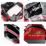 BULLTERRIER 2 way Backpack Black/Red/Gray Jiujitsu Polyester Multi Pocket Buy Online 