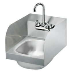 Krowne 12" Wide Space Saver Hand Sink with Side Splashes Compliant, HS-30L Buy Online 