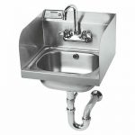 Krowne 16" Wide Hand Sink with Side Splashes and P-Trap with Overflow, HS-5 Buy Online 