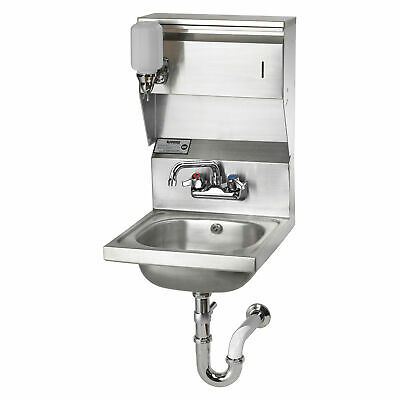Krowne 16" Wide Hand Sink with Soap & Towel Dispenser, HS-7 Buy Online 