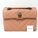 Kurt Geiger Salmon Kensington Leather Shoulder Bag NWT Buy Online 