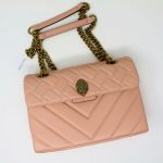 Kurt Geiger Salmon Kensington Leather Shoulder Bag NWT Buy Online 