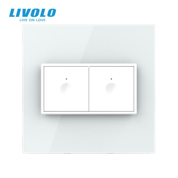 LIVOLO US Standard Zigbee Touch Light Switches Double 1/2gang 1/2way Buy Online 