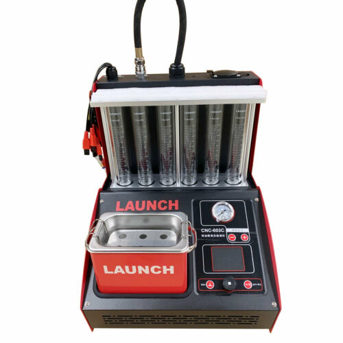Launch Petrol Injector Ultrasonic Cleaner&Tester Fit Cars&Motor To 6 Cylinders Buy Online 