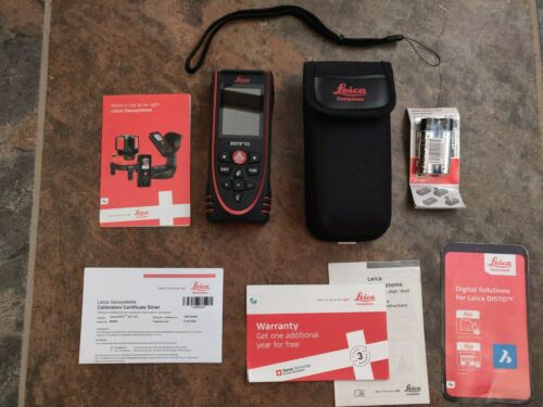 Leica Disto X3 Laser Distance Meter NEW Full Kit CALIBRATED! Buy Online 