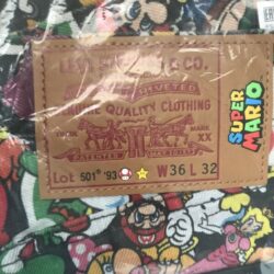 Levi's X Super Mario 501 '93 Straight Jeans Size W36L32 Brand New with Tags Buy Online 
