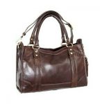 Nino Bossi Women's   Amber Leather Satchel Chocolate Size OSFA Buy Online 