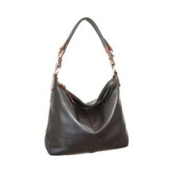 Nino Bossi Women's   Honour Leather Hobo Chocolate Size OSFA Buy Online 