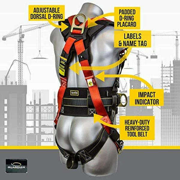 Roof Safety Harness Tree Climbing Fall Protection Construction Tool D Ring Strap Buy Online 