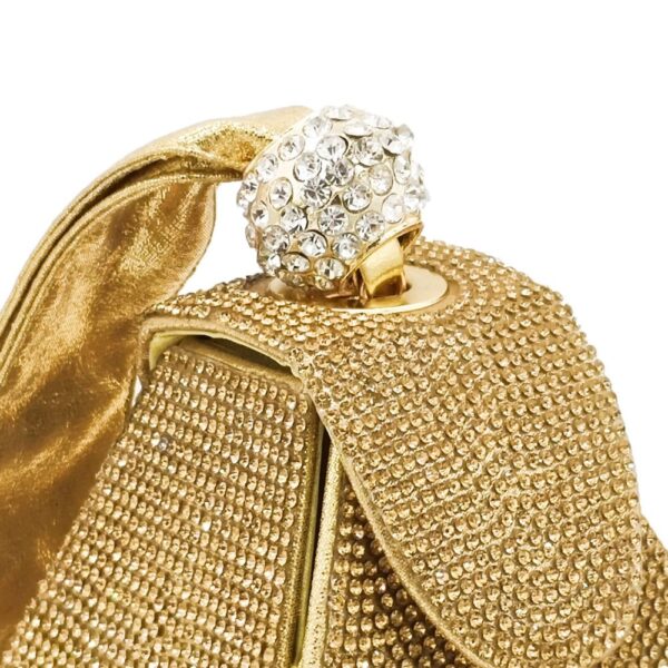 Dazzling Fashion Pyramid Crystal Clutch Evening Bags For Women 2020 Designer Evening Wedding Wristlets Handbags Buy Online 
