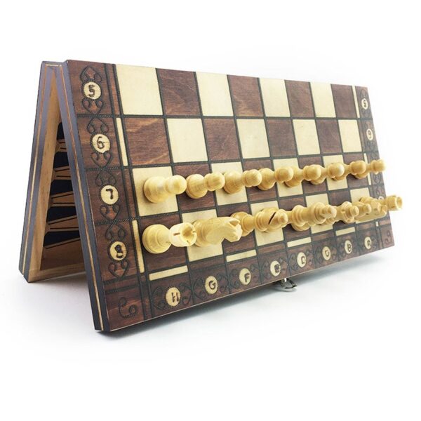 New 2021 Super Magnetic Wooden Chess Backgammon Checkers 3 in 1 Chess Game Ancient Chess Travel Chess Set Wooden Chess Piece Chessboard Buy Online 