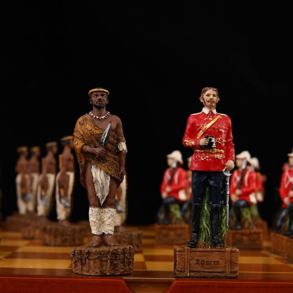 Chess Set Theme of Anglo Zulu War Chess Sets  Resin Doll Chess Pieces Wooden Board Child Game Chess Set Luxury Themed Chess Buy Online 