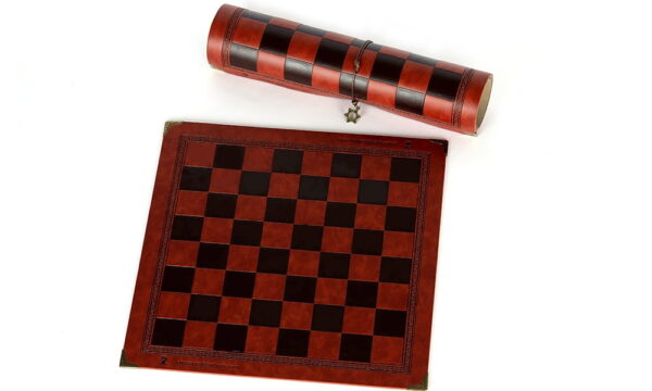 Chess Board Unique Design Of Embossed Pattern Leather Chess Board Board General Universal Chess Board Portable Checkerboard Buy Online 