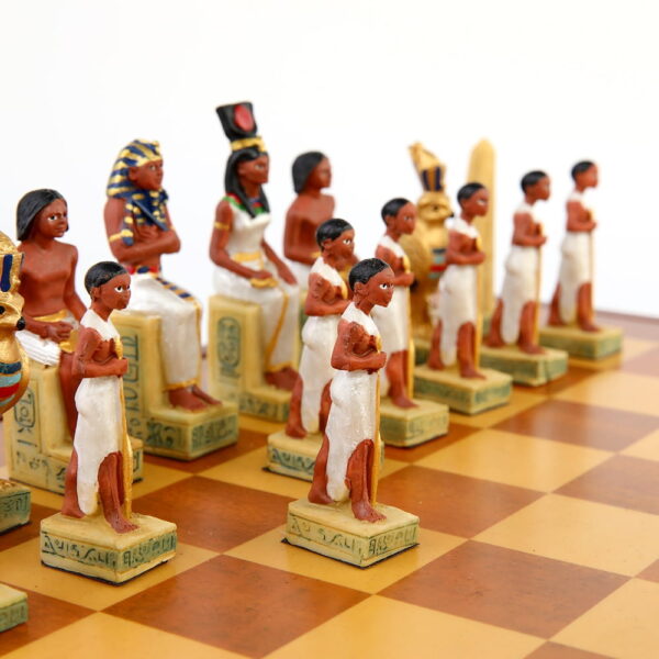 Chess Set Theme of Egypt Rome War Chess Sets  Resin Chess Pieces Wooden Board Game Chess Set Luxury Themed Chess Buy Online 