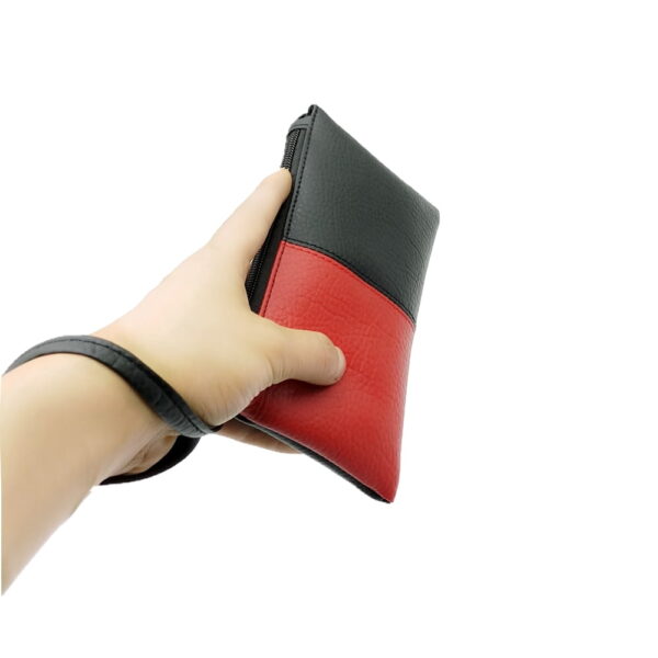 2021 Black & Red Men Women Wallets PU Leather Bag Zipper Clutch Coin Purse Phone Wristlet Portable Long Shopping Handbag (Black  Red) Buy Online 