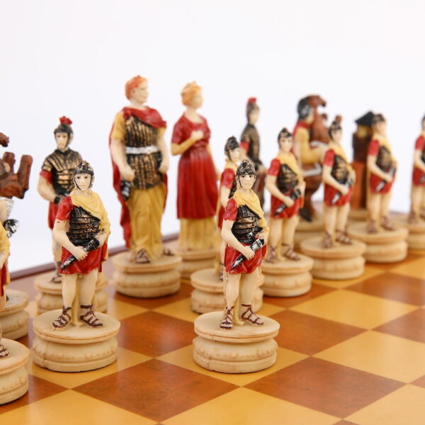 Chess Set  Chess Game Theme of Greece Roman War Chess Sets  Resin Chess Pieces Wooden Board Game Chess Set Luxury Themed Chess Buy Online 