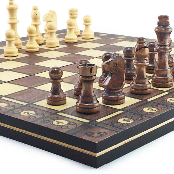 New 2021 Super Magnetic Wooden Chess Backgammon Checkers 3 in 1 Chess Game Ancient Chess Travel Chess Set Wooden Chess Piece Chessboard Buy Online 