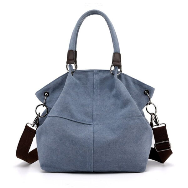 New Fashion Canvas Women Bags Shopping Vintage Women Handbags Large Capacity Women's Shoulder Bag High Quality Casual Tote Bag Buy Online 