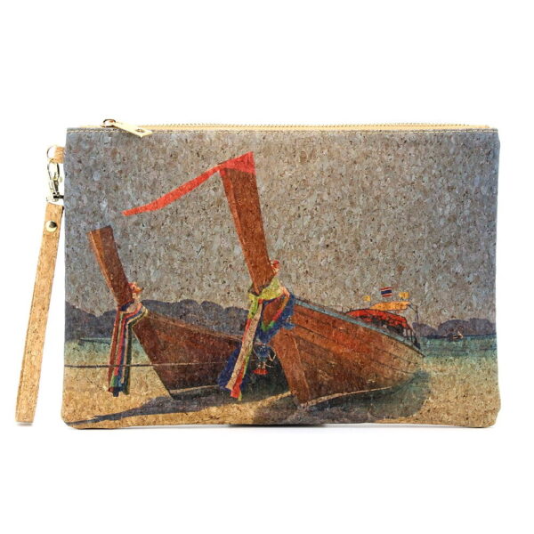 Natural Portugal Cork Handbag Cork Clutch Sea Beach Boat Bags Wooden Purse Buy Online 